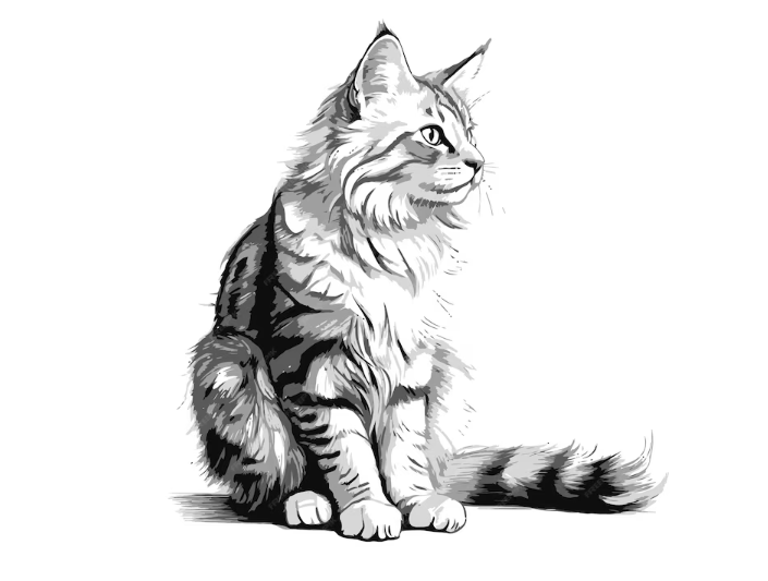 wie man eine katze malt