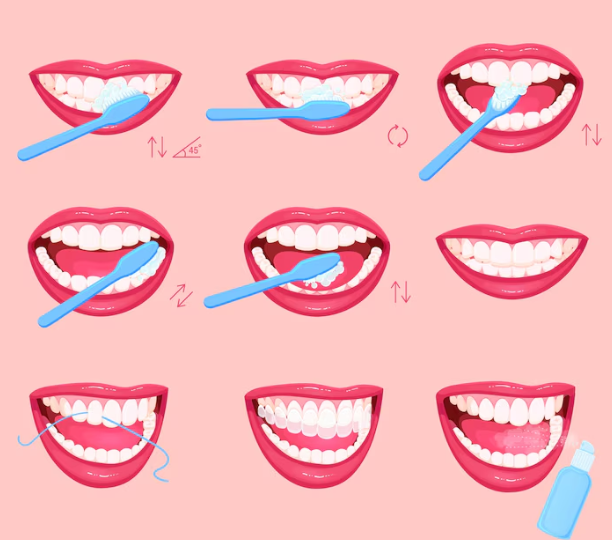 wie man richtig zähne putzt