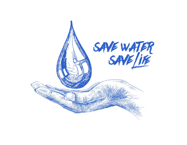 wie man wasser sparen kann