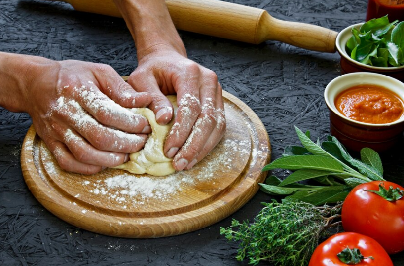 wie man pizzateig macht